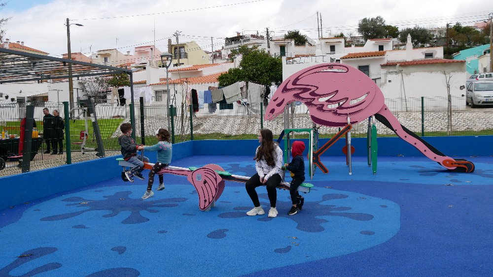 Inaugurado Parque Infantil “Os Flamingos”