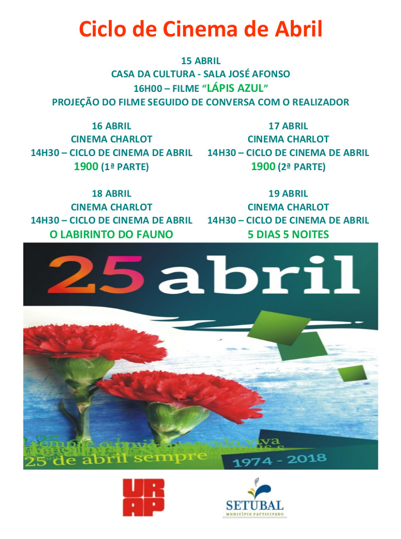 Ciclo de Cinema de Abril
